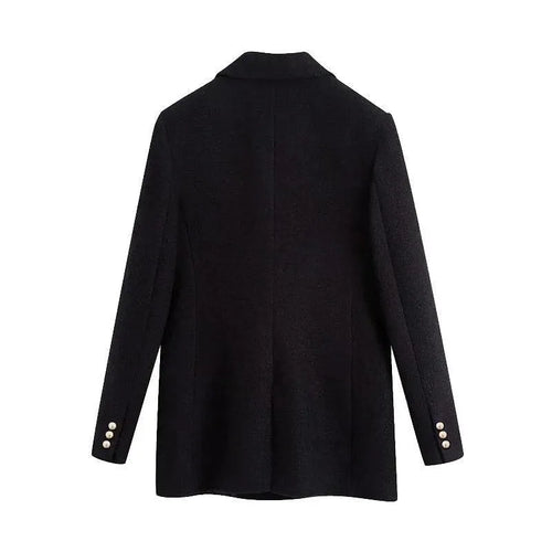 Black Blazer Women - Formal-Business - Plain-Solid - Women's Blazer - LeStyleParfait