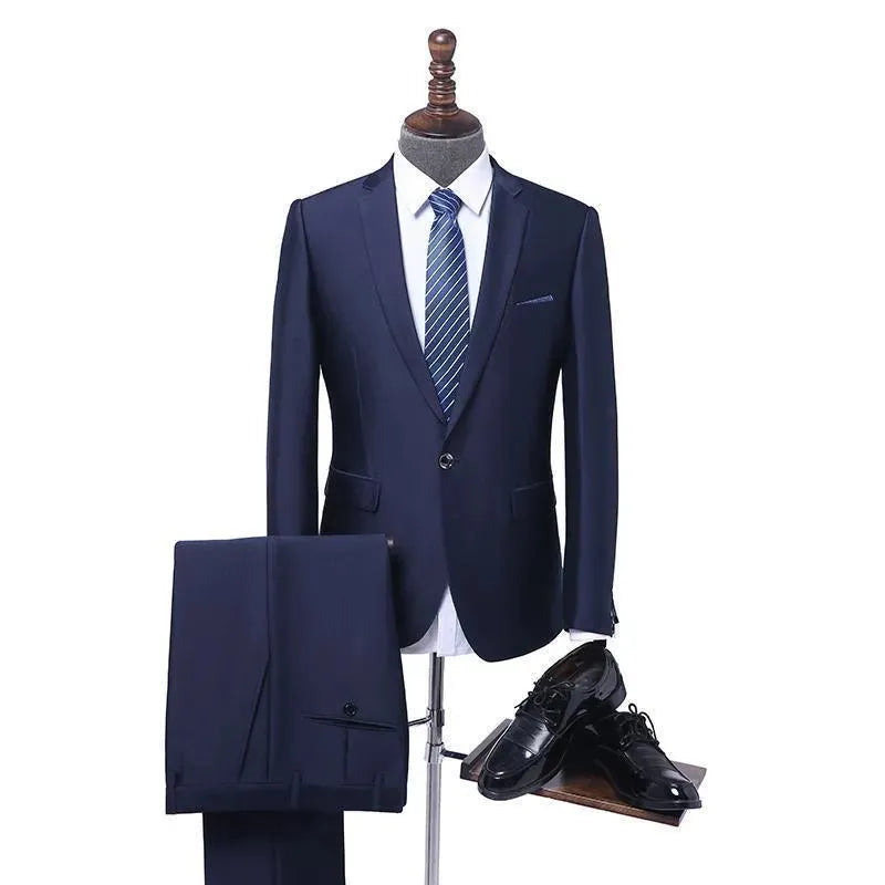 Board Meeting Men Two Piece Suit - Two Piece Suit - LeStyleParfait
