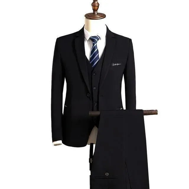 Business Time Three Piece Suit - Three Piece Suit - LeStyleParfait