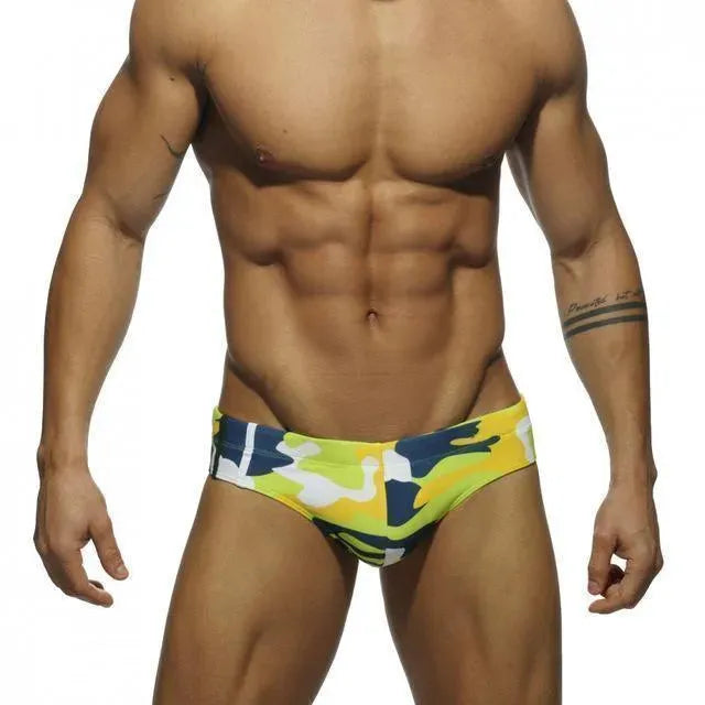Camouflage Men Swim Briefs - Swim Brief - LeStyleParfait