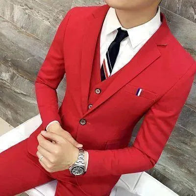 Candy Color Three Piece Suit - Three Piece Suit - LeStyleParfait