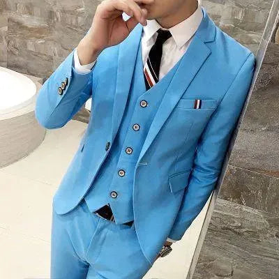 Candy Color Three Piece Suit - Three Piece Suit - LeStyleParfait