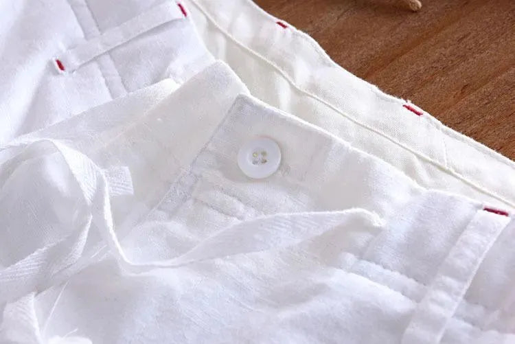 Capri Linen Pants For Men - Linen Pants - LeStyleParfait