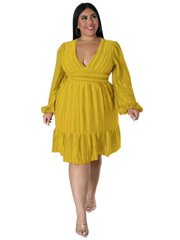 Casual Jacquard Oversized Mini Dress
