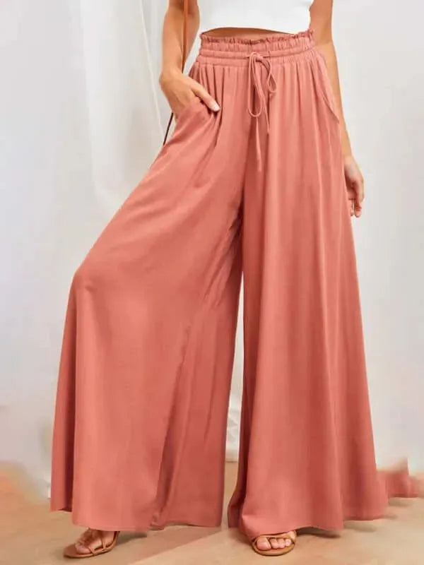 Casual Loose Wide Leg Women Pants - Women Pants - LeStyleParfait