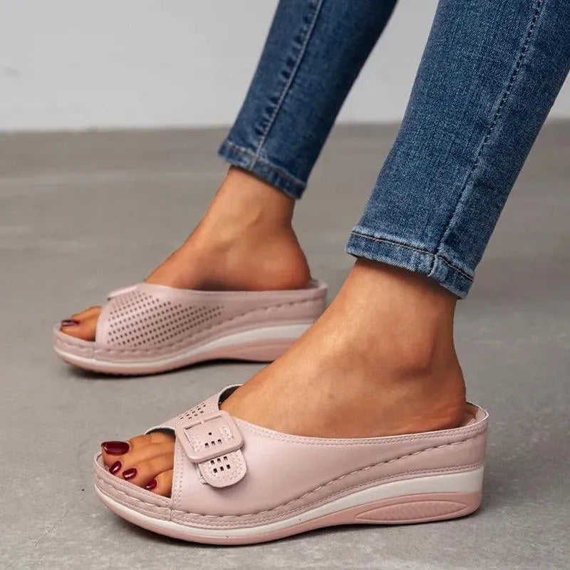 Casual Slip On Wedge Shoes - Wedge Shoes - LeStyleParfait