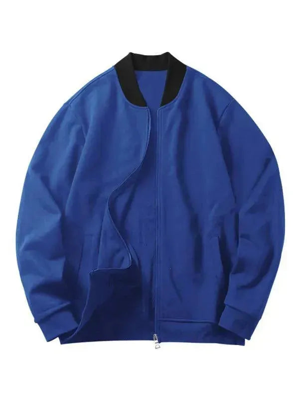 Men's Clothing Set Casual Zipper Plain-Solid Outfit Set - LeStyleParfait