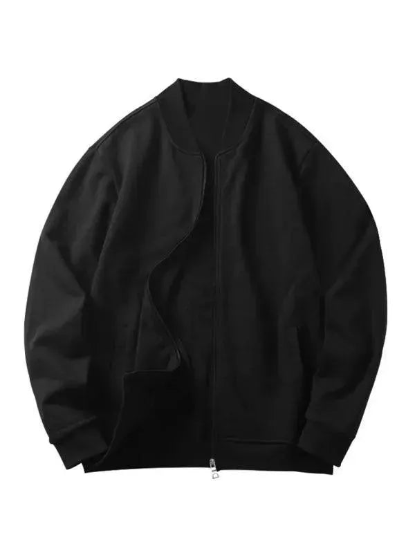 Men's Clothing Set Casual Zipper Plain-Solid Outfit Set - LeStyleParfait