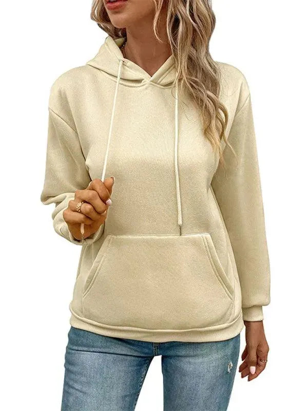Casual Solid Women Hoodie - Women Hoodie - LeStyleParfait