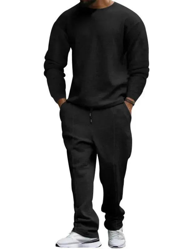 Casual Sweatshirt Loose Men Tracksuit - Tracksuit - LeStyleParfait
