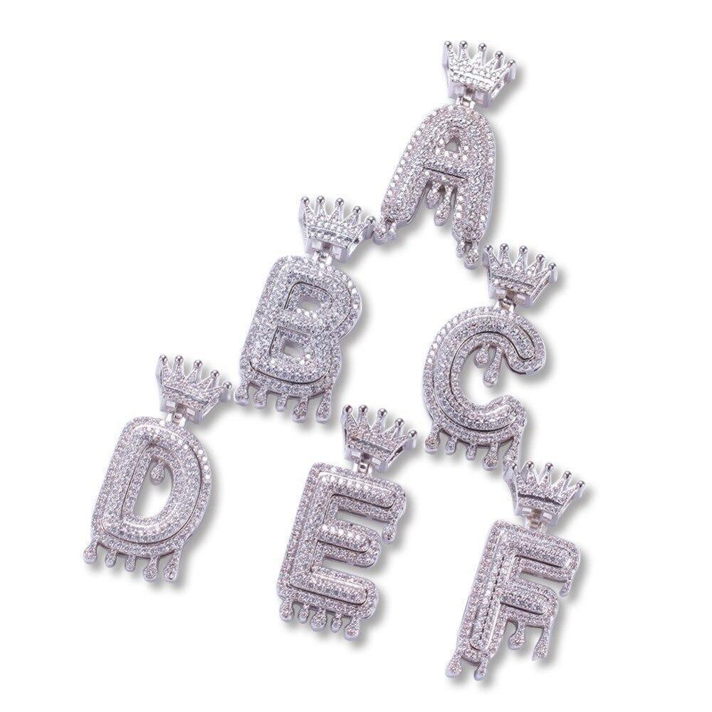 Chain Necklace - Letter "D" Pendant - Pendant Necklace - LeStyleParfait