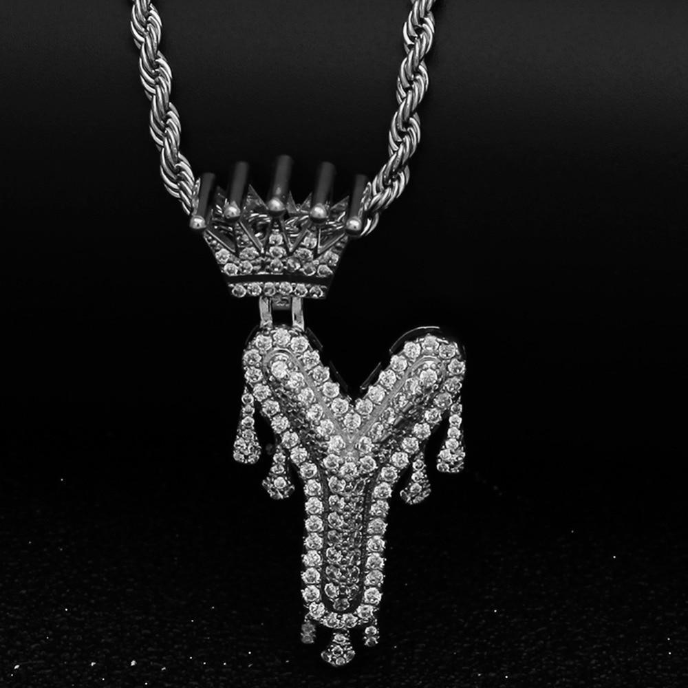Chain Necklace - Letter "Y" Pendant - Pendant Necklace - LeStyleParfait