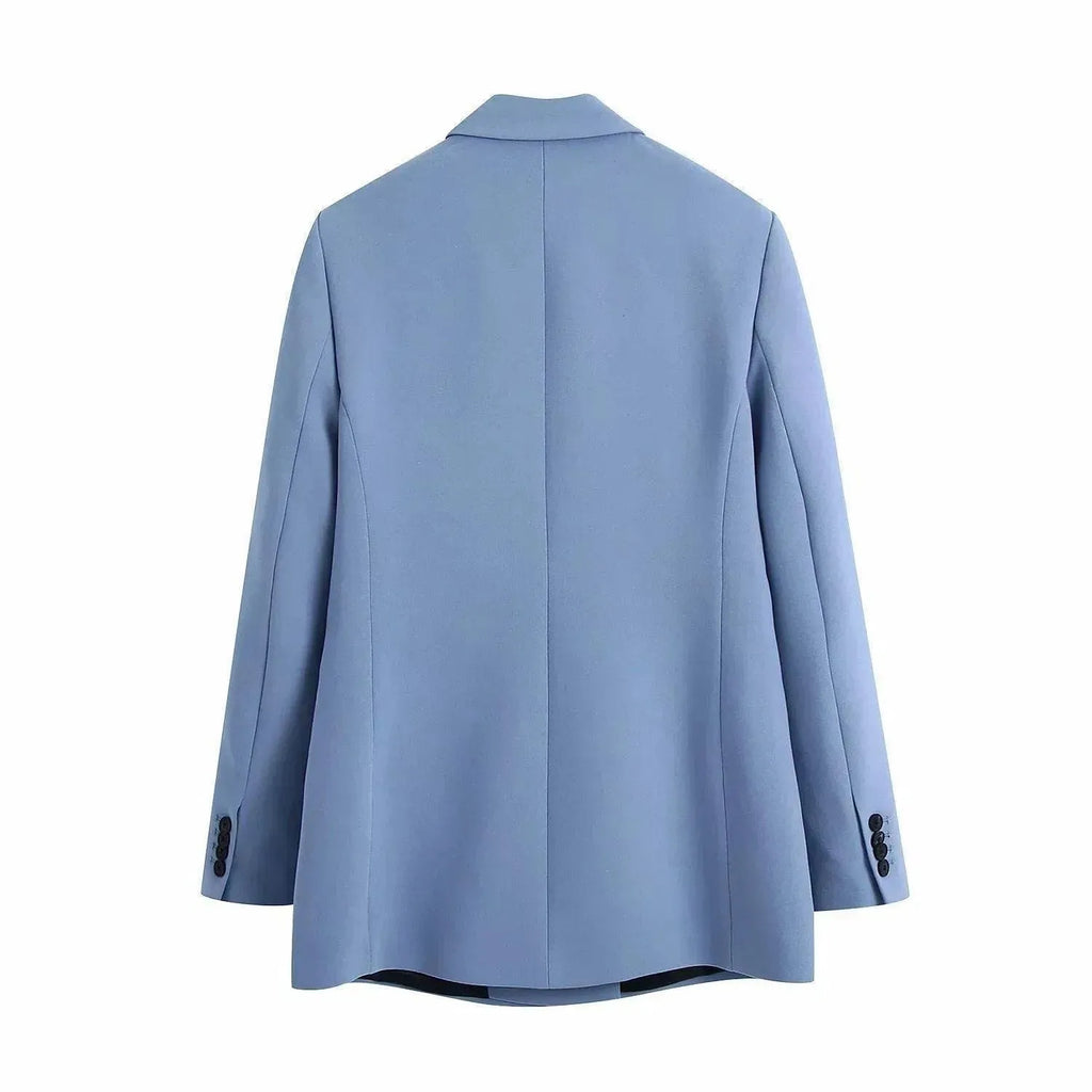 Chic Double Breasted Pantsuit - Pantsuit - LeStyleParfait