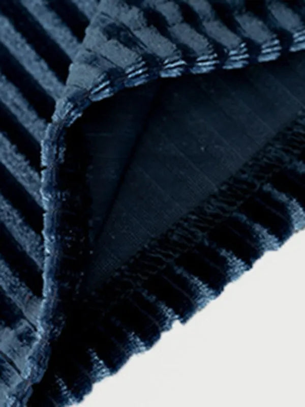 Chic Women Striped Wide-Leg Two-Piece Set - Striped Wide-Leg Set - LeStyleParfait