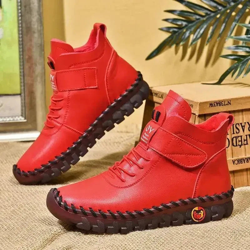 Chucky Heel Ankle Snow Boots - Snow Boots - LeStyleParfait