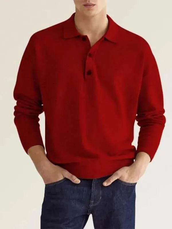 Classic Collar Men Polo Shirt - Polo Shirt - LeStyleParfait