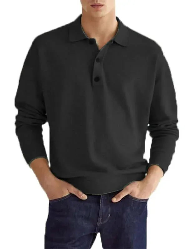 Classic Collar Men Polo Shirt - Polo Shirt - LeStyleParfait
