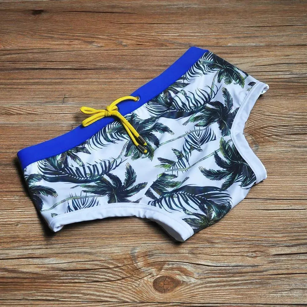 Coral Swim Trunks For Men - Swim Trunk - LeStyleParfait