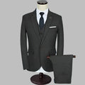 Corden Three Piece Grey Suit - Three Piece Suit - LeStyleParfait