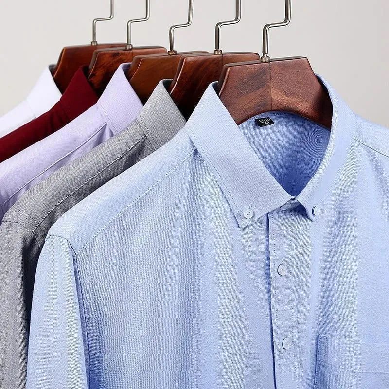 Cotton White Wedding Men Dress Shirt - Dress Shirt - LeStyleParfait