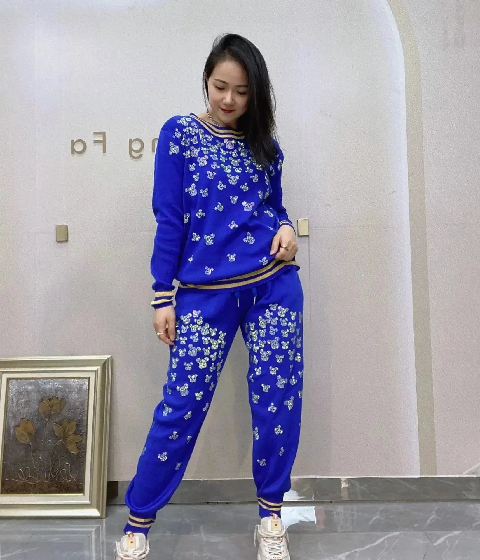Cozy Floral Casual Women Two-Piece Set - Floral Casual Two-Piece Set - LeStyleParfait