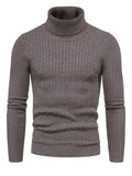 Cross-Border Slim Fit Turtleneck Men Sweater - Pullover Sweater - LeStyleParfait