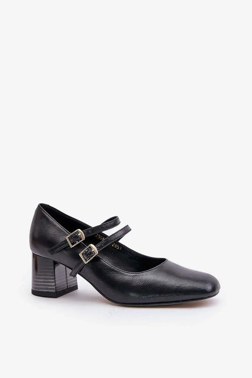  Block heel pumps model 201324 Step in style 