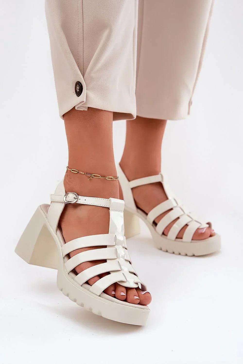  Heel sandals model 212575 Step in style 