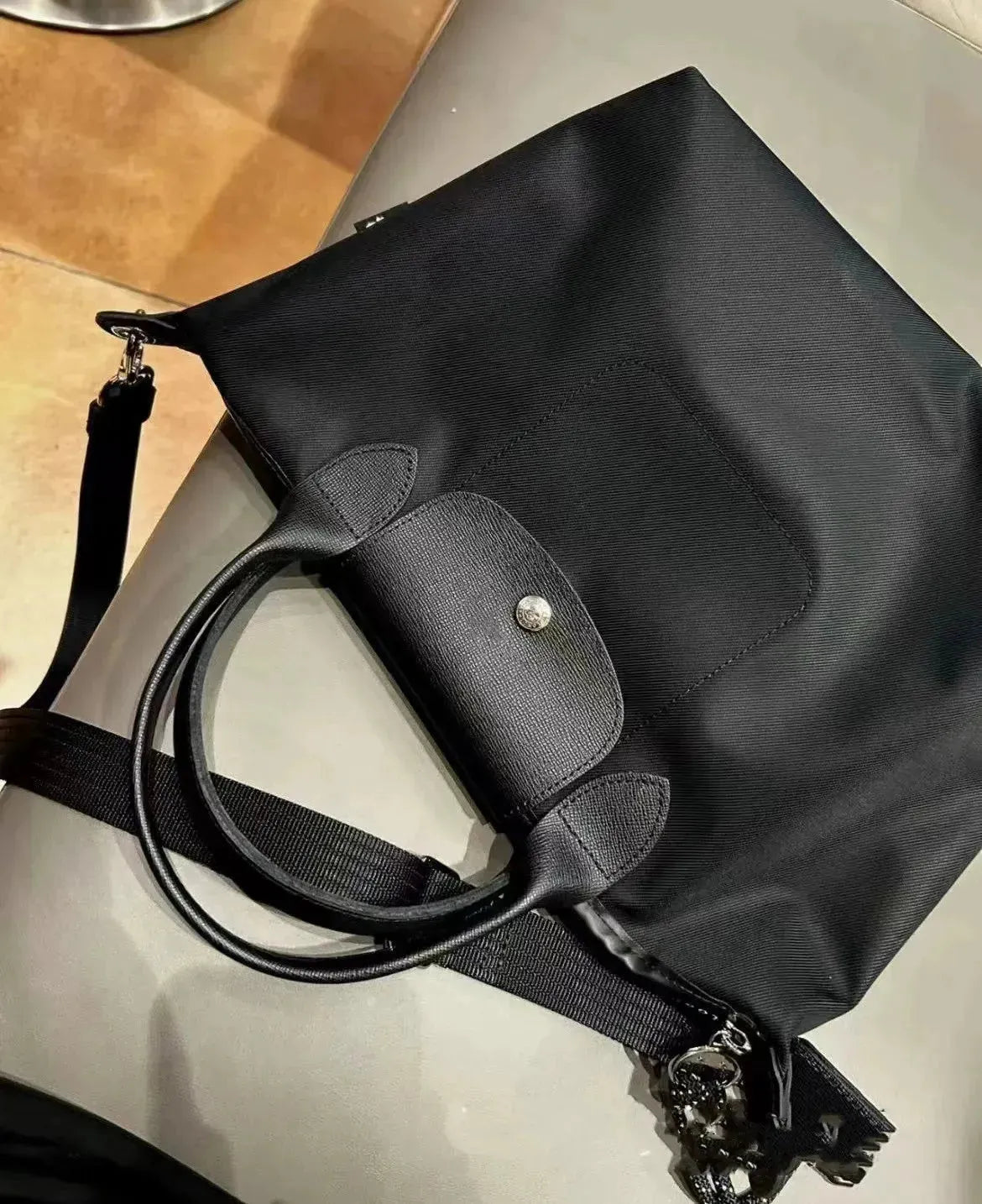 Detachable Strap Dumpling Tote Bag - Tote Bag - LeStyleParfait