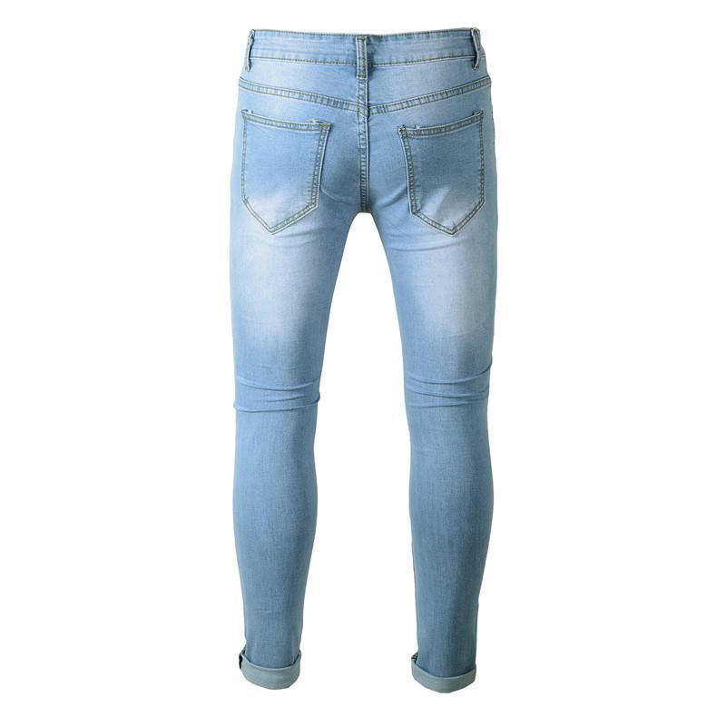 Distressed Denim Jeans Pants For Men - Men's Jeans - LeStyleParfait