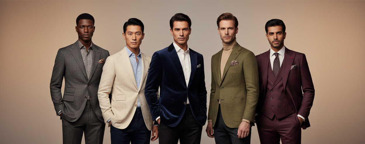 Diverse Men's Luxury Fashion LeStyleParfait