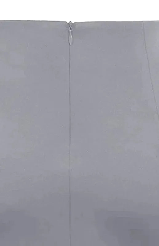 Draped Asymmetrical Fashion Pleated Skirt - Draped Skirt - LeStyleParfait