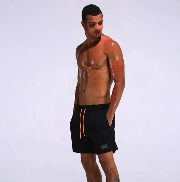 Drawstring Men Beach Shorts - Beach Shorts - LeStyleParfait