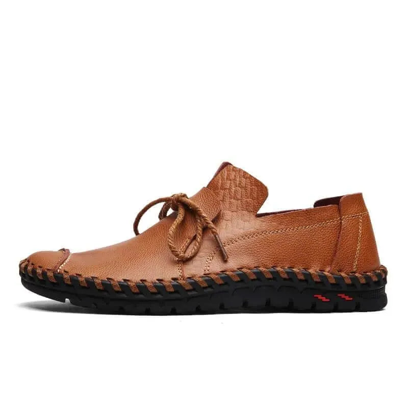 Edie - Slip-On Leather Loafers - Loafer Shoes - LeStyleParfait