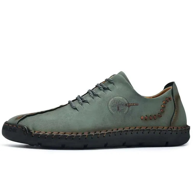 Edoardo Lace-Up Leather Shoes - Casual Shoes - LeStyleParfait