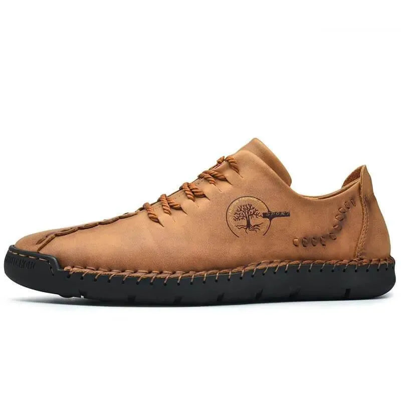 Edoardo Lace-Up Leather Shoes - Casual Shoes - LeStyleParfait