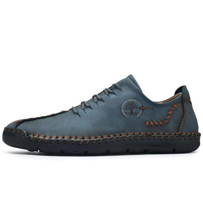 Edoardo - Lace-Up Leather Shoes - Casual Shoes - LeStyleParfait