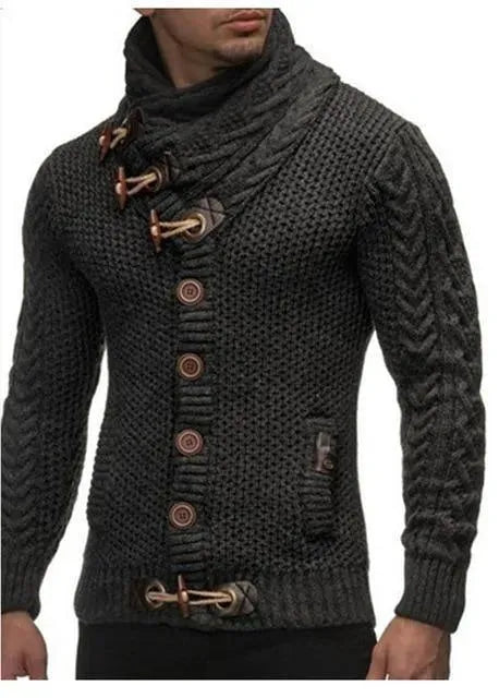 Elegant Cardigan Sweater For Men - Cardigan Sweater - LeStyleParfait