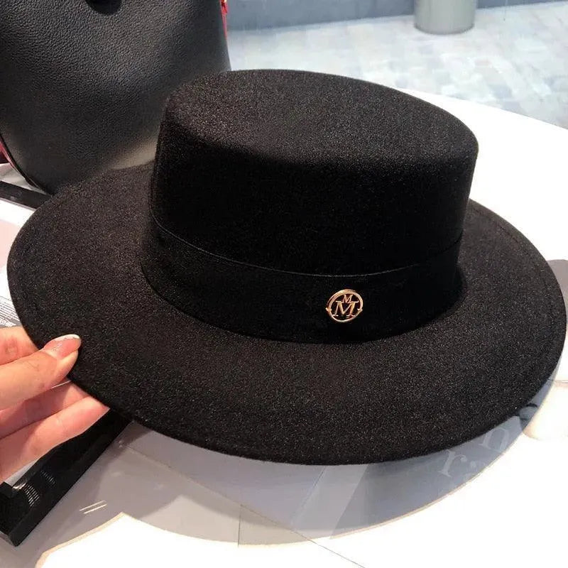 Elegant Fedora Hats for Women - Flat Top - Fedora Hat - LeStyleParfait