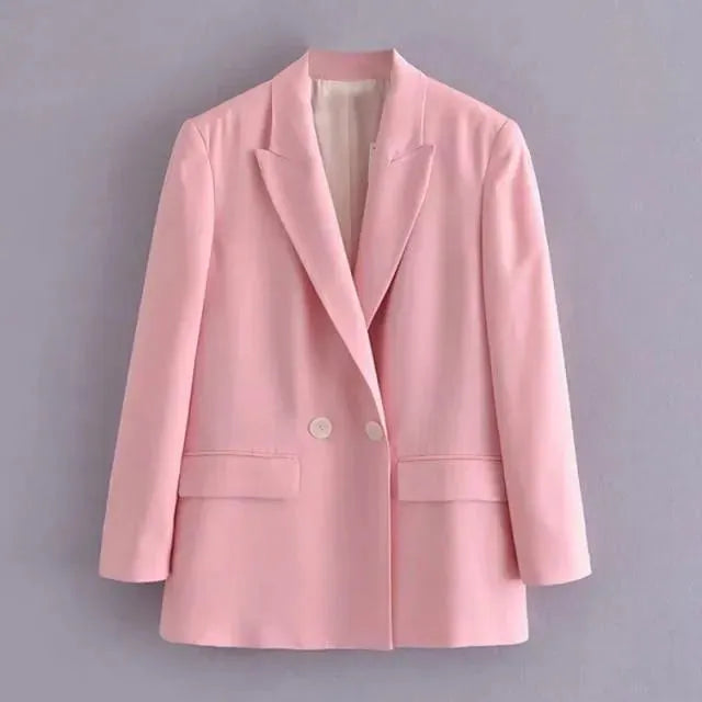 Women Double Breasted Pantsuits - Pantsuit - LeStyleParfait