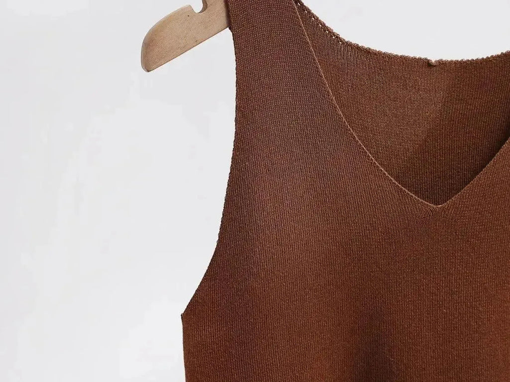 Elegant Women Geometric Tailored Three-Piece Pants Set - Geometric Pants Set - LeStyleParfait