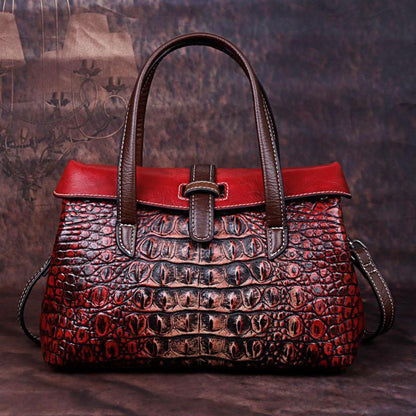Embossed Luxury Handbag - Bag - LeStyleParfait