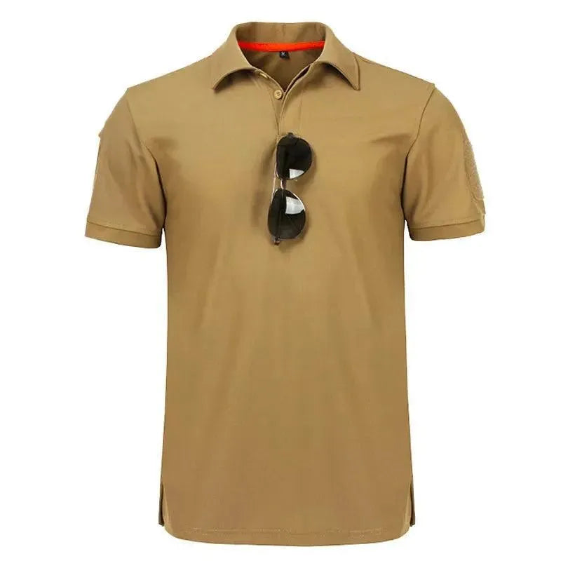 Embroidered Badge Men Polo Shirt - Polo Shirt - LeStyleParfait