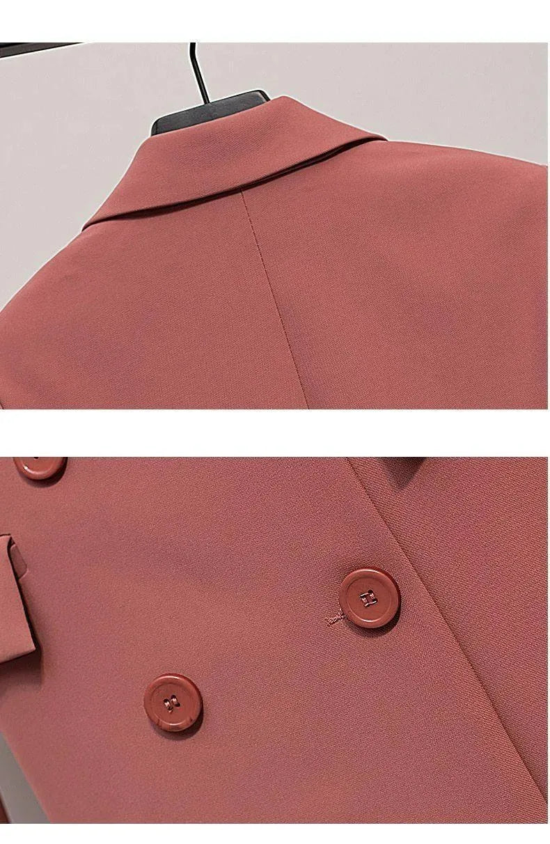 Fashion Double-Breasted Women Overcoat - Overcoat - LeStyleParfait