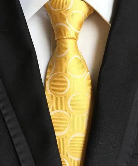 Fashion Striped Silk Neckties For Men - Necktie | LeStyleParfait-Necktie