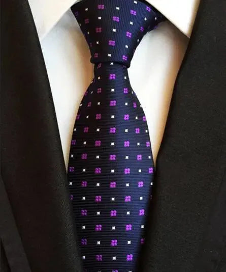 Fashion Striped Silk Neckties For Men - Necktie | LeStyleParfait-Necktie