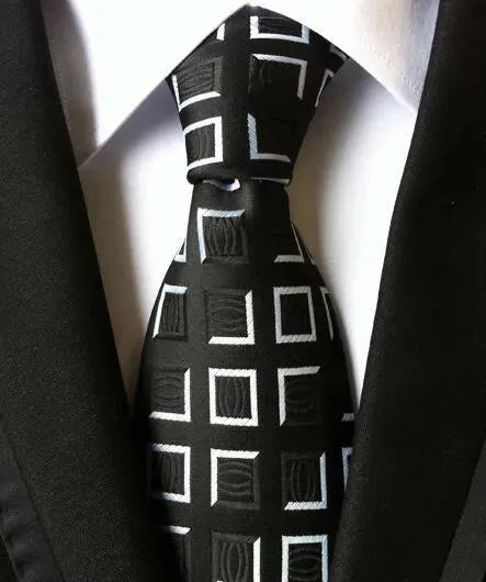 Fashion Striped Silk Neckties For Men - Necktie | LeStyleParfait-Necktie