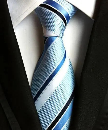 Fashion Striped Silk Neckties For Men - Necktie | LeStyleParfait-Necktie