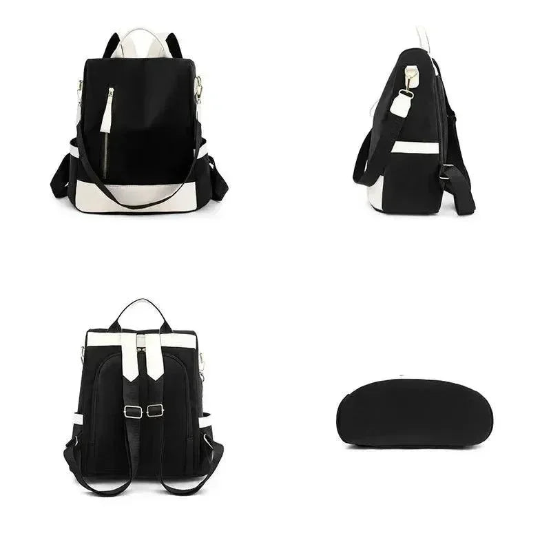 Fashionable Casual Nylon Women's Backpack - Backpack - LeStyleParfait