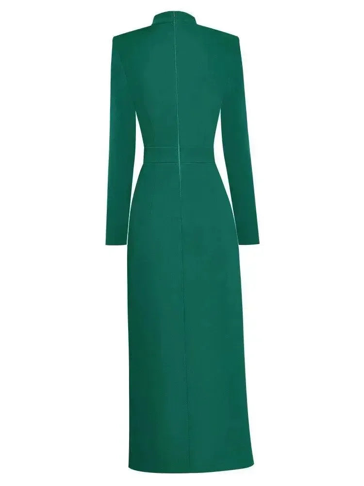 A-line,a-line dress,chiffon,chiffon dress,flared,flared dress,flowy,flowy dress,formal,formal dress,halter,halter dress,ladies Wrinkle resistant,maxi,maxi dress,Quick drying maxi dress,sleeveless,sleeveless dress,slip-on,slip-on dress,slit,solid,solid dress,straight,summer,summer dress-LeStyleParfait